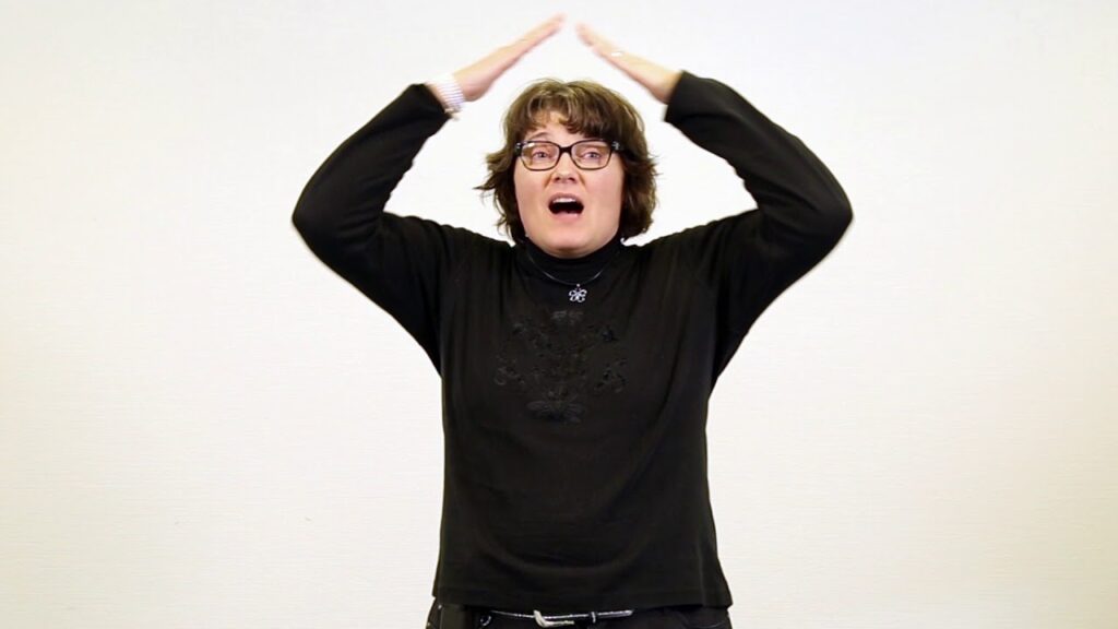 How to sign Gebärdensprache Maria in ASL