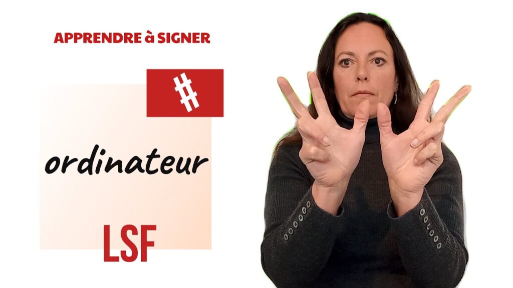 How to sign Ordinateur In Lsf in ASL