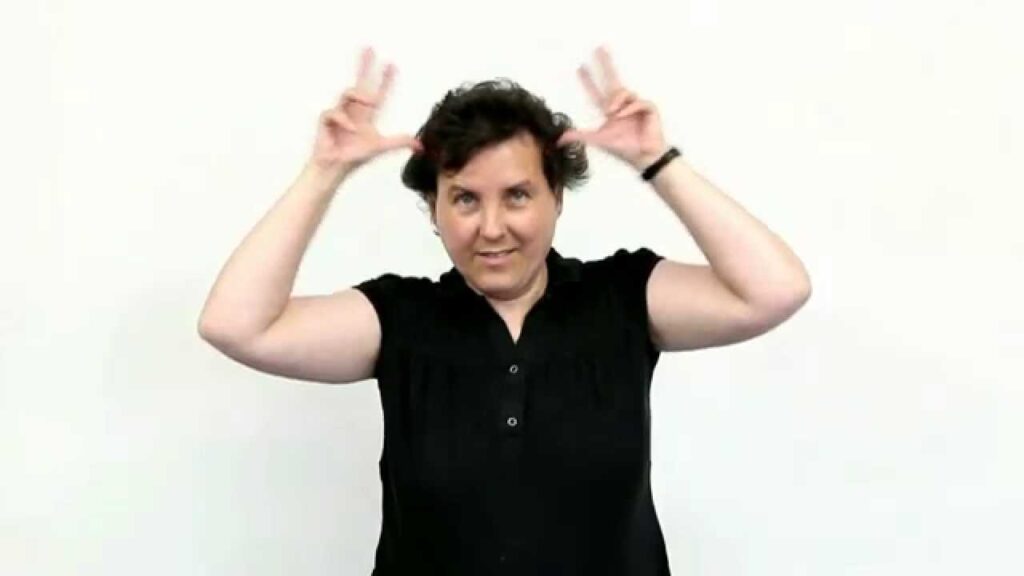 How to sign Gebärdensprache Hirsch in ASL