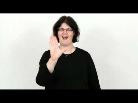 How to sign Gebärdensprache Afrika in ASL