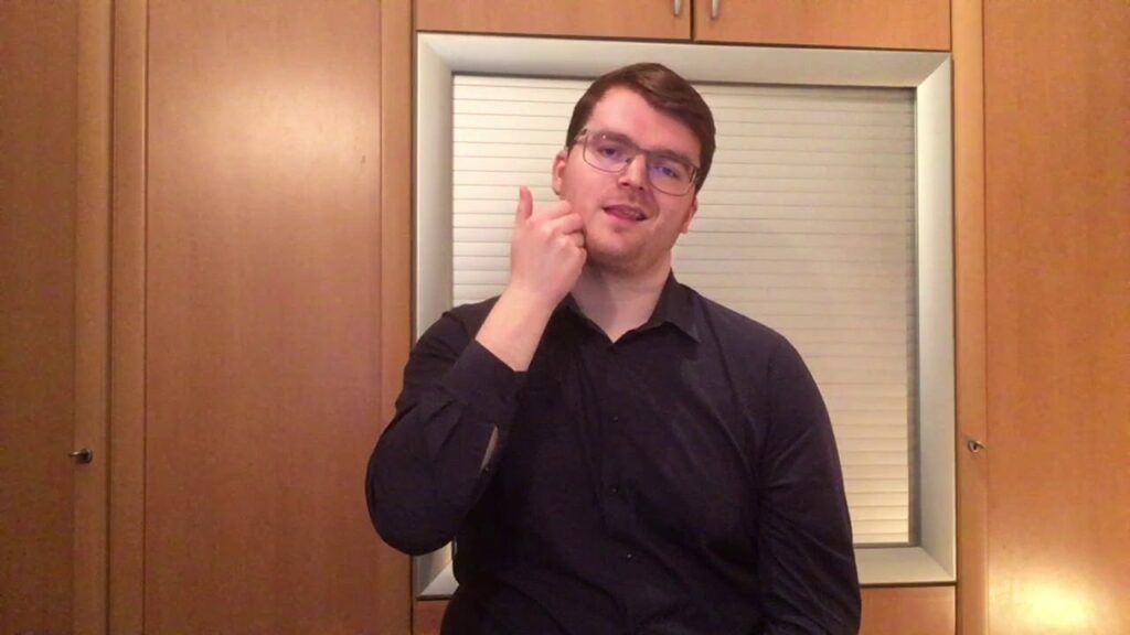 How to sign Verstehen Sie Die Beliers Gebärdensprache in ASL