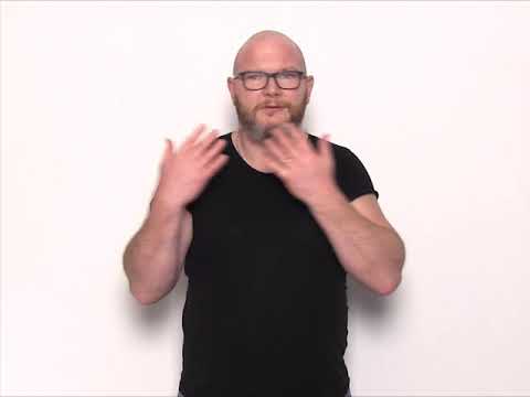 How to sign Chanson Joyeux Anniversaire Langue Des Signes in ASL