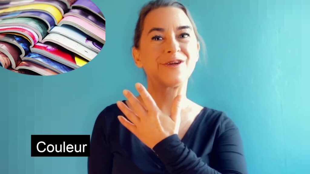 How to sign Couleur Noir In Lsf in ASL