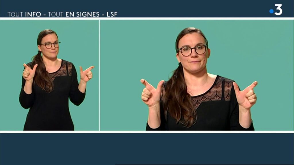 How to sign Lendemain In Lsf in ASL
