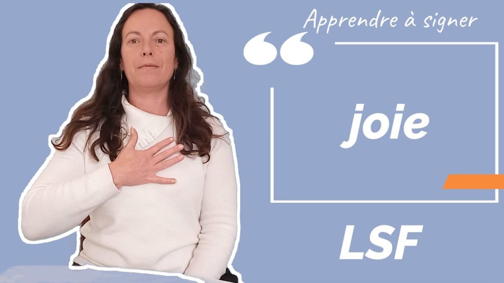 How to sign Joie In Lsf in ASL