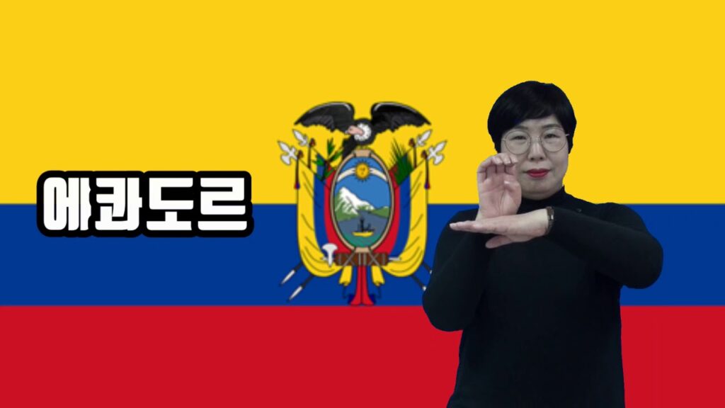 「아메리카」의 한국수어 표현
