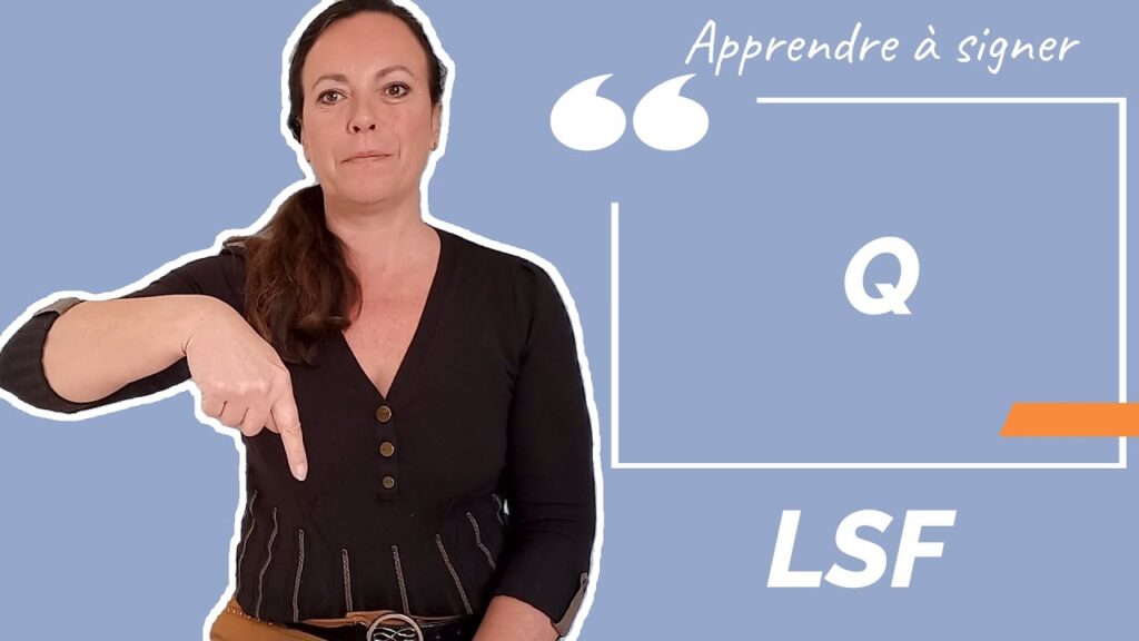 How to sign Q In Lsf in ASL