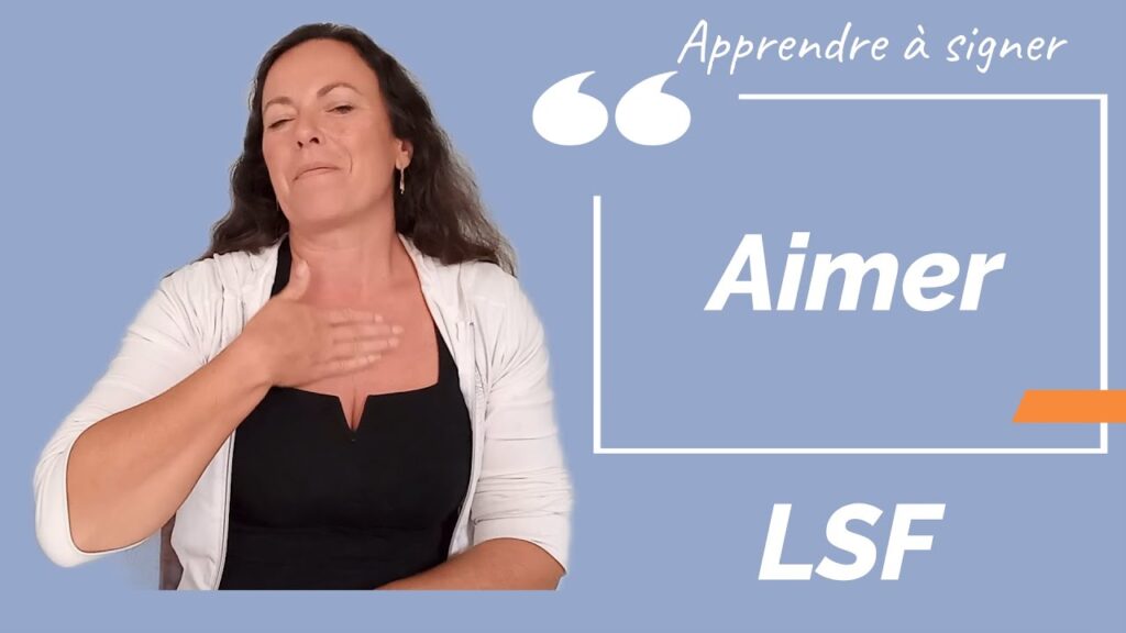 How to sign Aime In Lsf in ASL