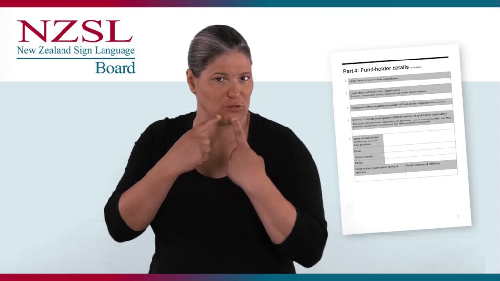 How to Sign NZSL App in NZSL