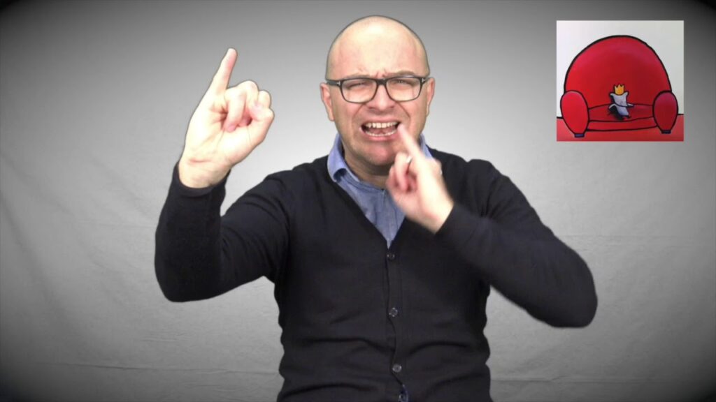 How to sign Une Histoire In Lsf in ASL
