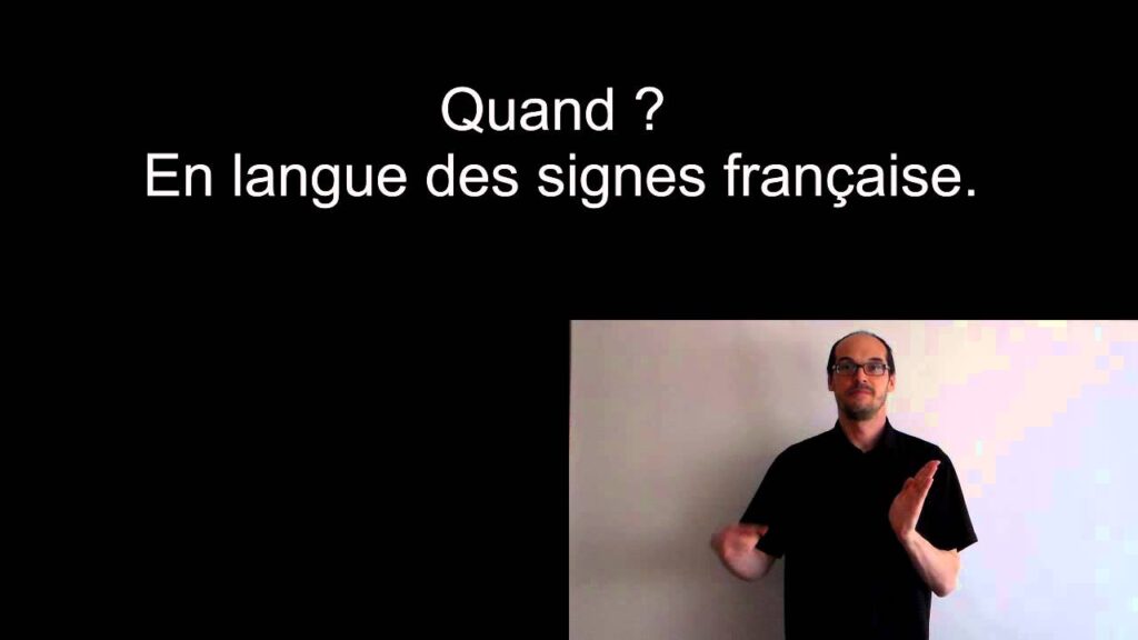 How to sign Quoi In Lsf in ASL