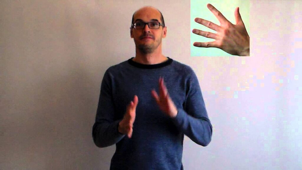 How to sign Je Ne Comprends Pas Langue Des Signes in ASL