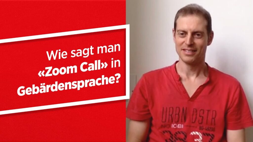 How to sign Zoom Gebärdensprache in ASL