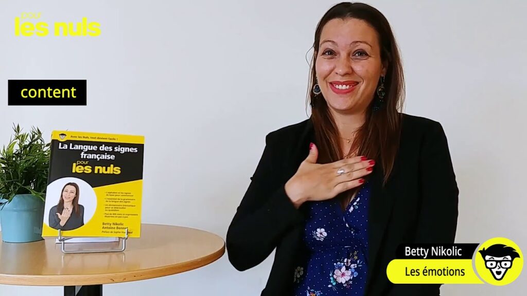 How to sign Emotion Langue Des Signes in ASL