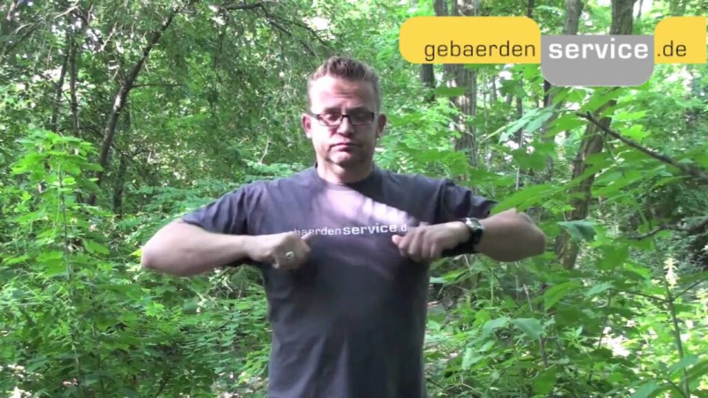 How to sign Hase Gebärdensprache in ASL