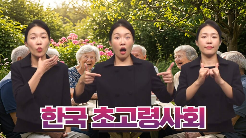 「주간」의 한국수어 표현