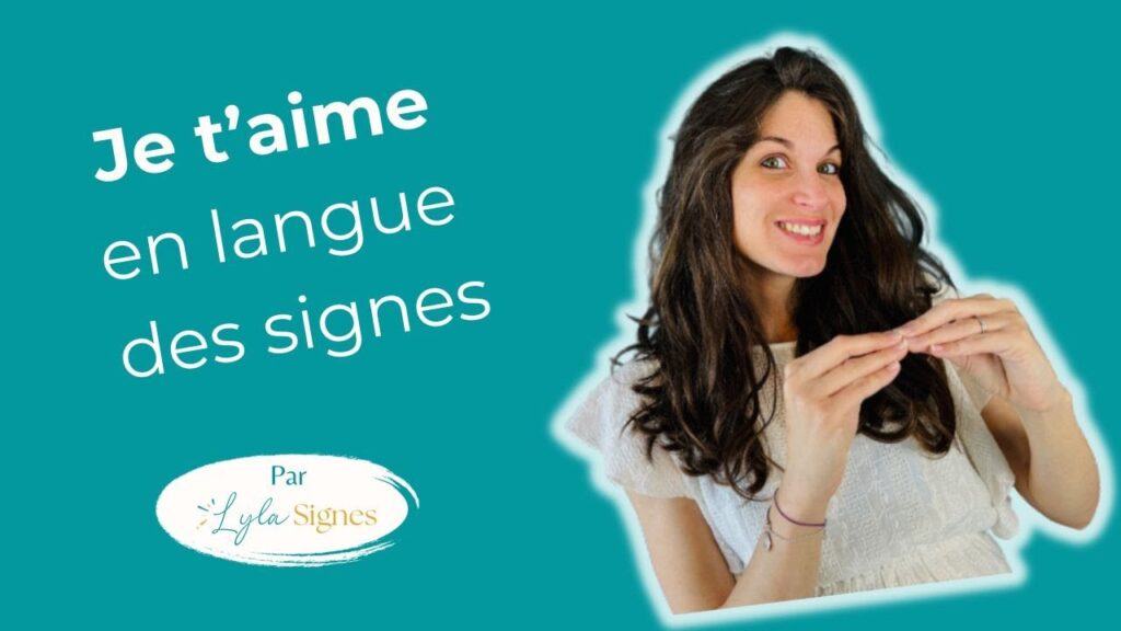How to sign Comment Dire Je Taime In Lsf in ASL