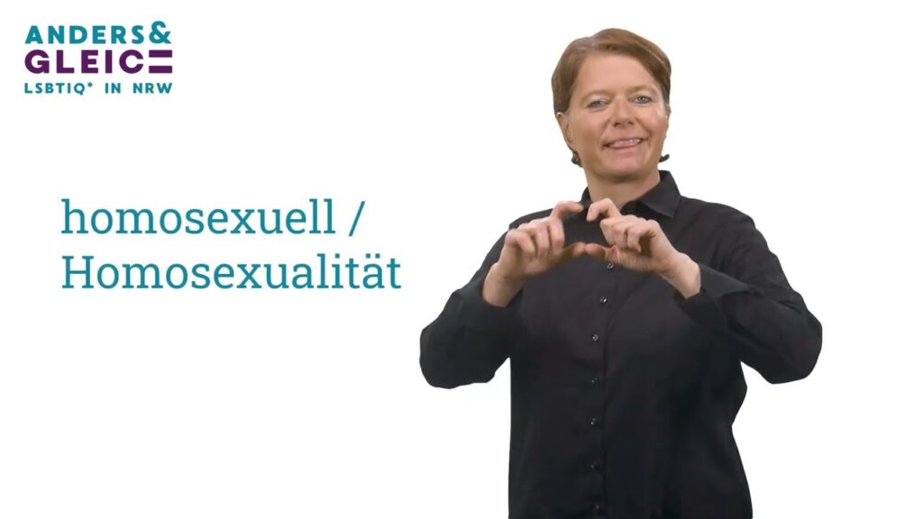 How to sign Lesbisch Gebärdensprache in ASL