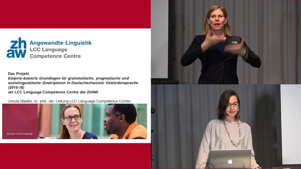 How to sign Europäischer Referenzrahmen Gebärdensprache in ASL