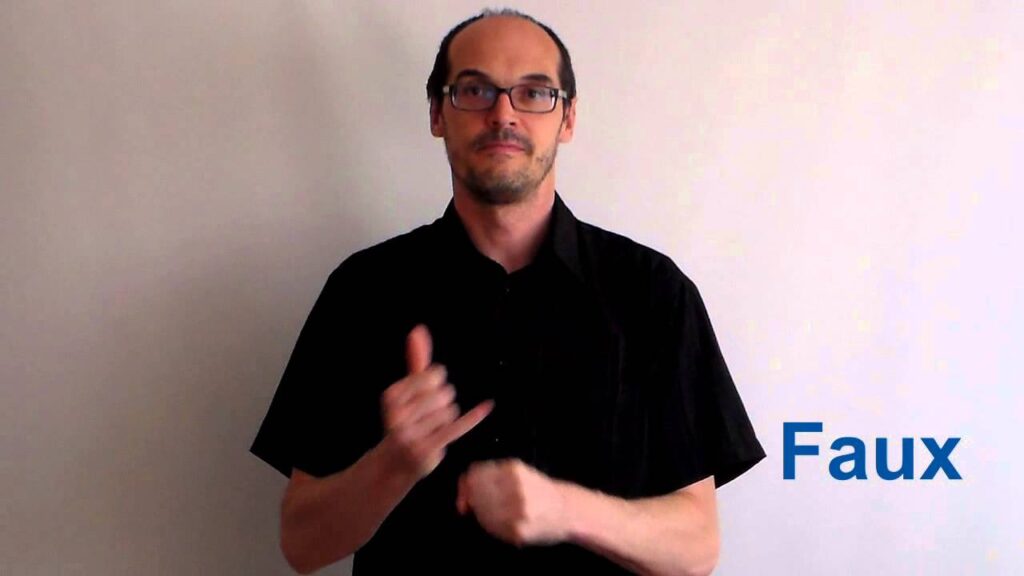How to sign Oui Non In Lsf in ASL