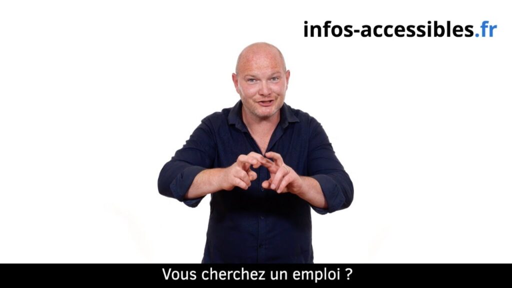 How to sign Offre D Emploi Langue Des Signes in ASL
