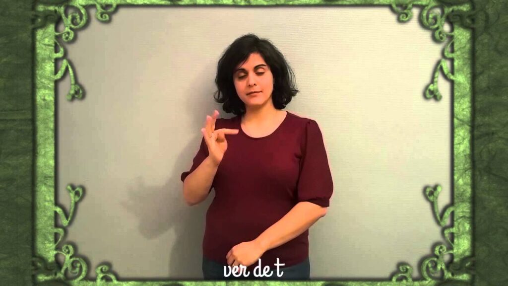 How to sign Ver De Terre In Lsf in ASL