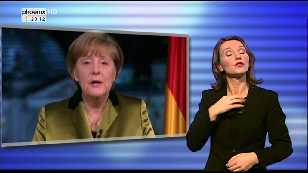 How to sign Gebärdensprache Merkel in ASL