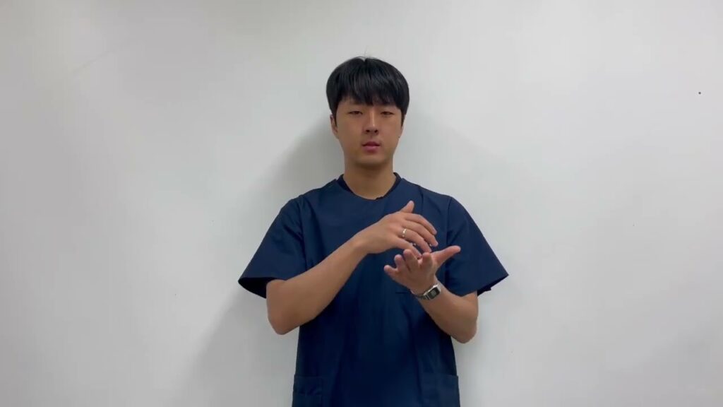 「계산이」의 한국수어 표현
