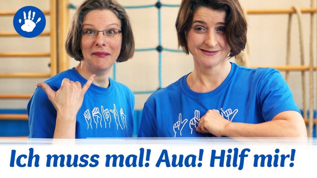 How to sign Ich Muss Auf Toilette Gebärdensprache in ASL