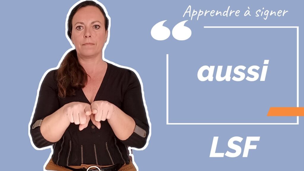 How to sign Aussi In Lsf in ASL