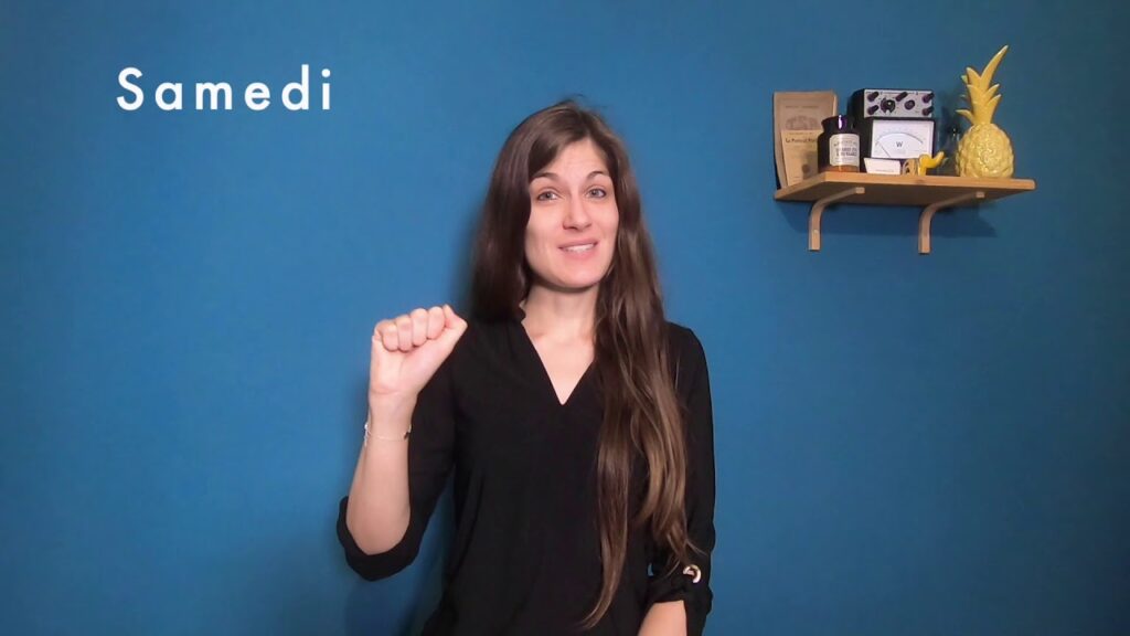How to sign Un Jour Un Jeu Langue Des Signes in ASL