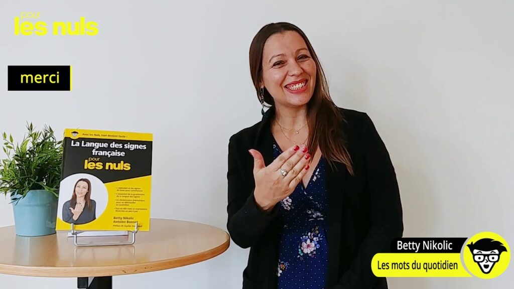 How to sign Bonjour Merci Au Revoir In Lsf in ASL