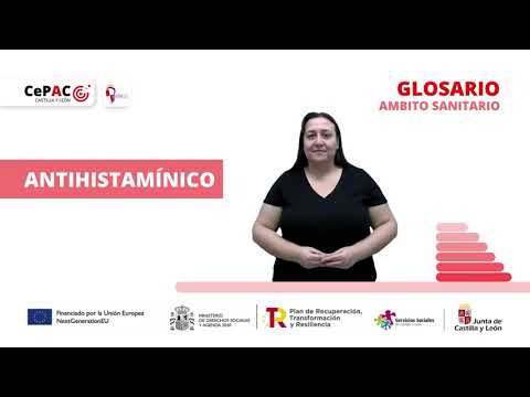 Cómo signar Antihistamínico en LSE