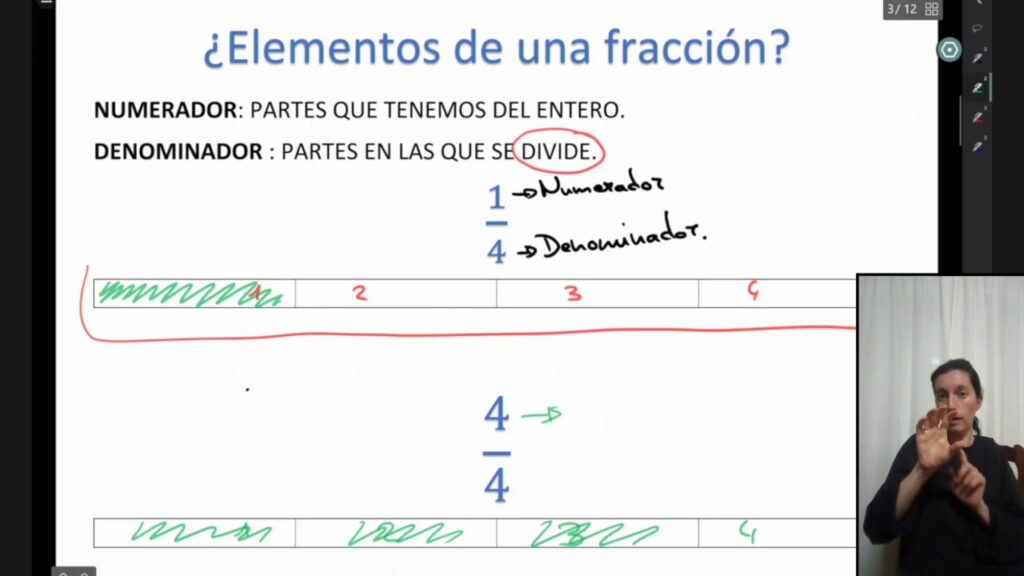 Cómo signar Fracción en LSE